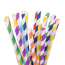 Paper Straws Ecological 250 pack