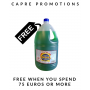 Free Washing Up Liquid 5L on orders + 75€